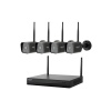 iGET HOME NVR N4C4 - CCTV bezdrátový Wi-Fi set FullHD 1080p, 4CH NVR + 4x kamera 1080p se zvukem (HOME NVR N4C4)
