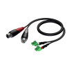 Procab CLA835/5 - 2 XLR Female x 2x Terminal block - 5m