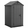 Záhradný domček na náradie KETER Darwin 4x4 Sivý 118 x 116.7 x 205 cm