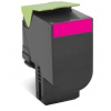 Lexmark 802HM CX410, CX510, Magenta High Yield Return Program Toner Cartridge 3k 80C2HME