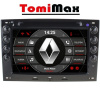 TomiMax Renault Megane 2 Android 14 autorádio s WIFI, GPS, USB, BT HW výbava: 8 Core 6GB+128GB HIGH
