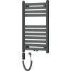 Mexen Uran, elektrické vykurovacie teleso 800x500 mm + vykurovacia tyč 600 W, antracitová, W105-0800-500-2600-66