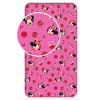 Jerry Fabrics Prestieradlo Minnie Hearts 02 90x200x25 cm