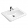 Villeroy & Boch Subway 2.0 - Umývadielko s prepadom, 45x37 cm, alpská biela 73154501