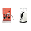 Profitec GO, red + Eureka Mignon Silenzio, CR white