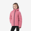 QUECHUA Detská prešívaná turistická bunda MH 500 7-15 r. ružová 12-13 r (149-159 cm)