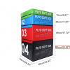 Sedco SOFT PLYOBOX 90x75x15-60 cm (černá)
