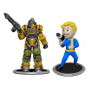 Syndicate Collectibles Fallout Mini Figurky 2-Pack Set A excavator & Vault Boy (Gun) 7 cm