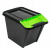 Pro Box 58L Container, sklonený čierny zelený kryt (Pro Box 58L Container, sklonený čierny zelený kryt)