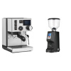 Rancilio Silvia BC PID + Eureka Atom Specialty 65, black