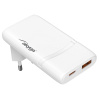 USB Nabíječka AK-CH-31 USB-A + USB-C PD 5-20V / max. 3.25A 65W Quick Charge 4+ GaN