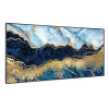 Klarstein Wonderwall Air Art Smart, infračervený ohrievač, 120 x 60 cm, 700 W, modrý mramor (HTR10-WAASm700WBlMbB)