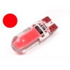 LED AUTO ŽIAROVKA ČERVENÁ CANBUS RESISTOR, T10