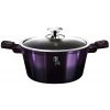 BERLINGERHAUS BERLINGERHAUS Kastról s pokrievkou s titánovým povrchom 24 cm Purple Eclipse Collection BH-6629 (BH-6629)