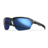 Balistické brýle WX JAKL, Wiley X®, Šedé, Captivate™ Polarized Blue Mirror