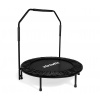 Skládací trampolína s držadlem VIRTUFIT 100 cm černá
