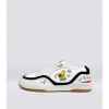 Simpsons UBA White Leather Bart Skateboard Sneaker