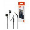 Káblové slúchadlá do uší JBL T205 čierne