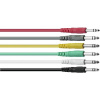 Audio kábel jack 6,3mm/ jack 6,3mm 0,6m stereo Omnitronic