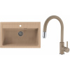 Set Alveus (dřez Atrox 40 Beige 55 + baterie Delos Beige 55) SETA25054