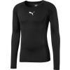 Pánske kompresné tričko Puma Liga Baselayer Tee LS čierne 655920 03 Veľkosť: L