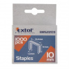 Spony 6 mm 10,6 × 0,52 × 1,2 mm EXTOL PREMIUM 8852201 1000 ks