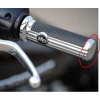 Chromová náhradní koncovka na gripy Harley Davidson Defiance, 56100204
