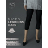 MICRO capri 50 DEN pančuchové legíny Lady B Čierna L 1 kus