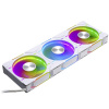 Phanteks D30 PWM Regular Airflow D-RGB PC vetrák s krytom biela (š x v x h) 120 x 120 x 30 mm; PH-F120D30_DRGB_PWM_WT01_3P