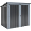 Westmann oceľový box na odpadky 2 x 240 l 101 x 158 x 134 cm antracitový ISBS-T2D