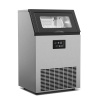 Klarstein Glacial priemyselný výrobník kociek ľadu 55 kg s LED displejom a okienkom (HEA-Glacial-XXXL-Sil)