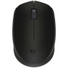 Logitech M171 Wi-Fi myš bezdrôtový, bezdrôtový optická čierna, sivá 3 tlačidlo 1000 dpi; 910-004424