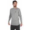 Matrix Tričko Large Logo T-Shirt Marl Grey Lime