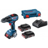 Aku vŕtačka Bosch GSB 18V-50 2x5,0 Ah + L-BOXX 0.601.9H5.101 (0.601.9H5.101)
