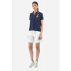 ŠORTKY LA MARTINA WOMAN BERMUDA OXFORD VISCOLI OPTIC WHITE