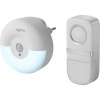 Sygonix SY-4510762 bezdrôtový zvonček kompletná sada bezbatériový, s bleskom, so senzorom pohybu, s
