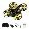 MINI DRON S KRYTOM BAROMETER LED AUTOSTART VEĽKÝ AKUMULÁTOR.