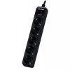 CyberPower Surge Buster™ 5 zásuviek, 1.8m, nemecký, nový (B0520SC0-DE)