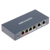 Switch Hikvision DS-3E0106HP-E 6 porty šedá (DS-3E0106HP-E)