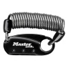 Master Lock 1551EURDBLK karabina s navíjecím kabelem