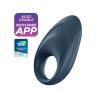 Satisfyer Mighty One - vibračný erekčný krúžok - smart funkcia - modrý