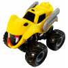 Monster truck na zotrvačník 13 cm žltý