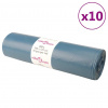 vidaXL Vrecia na odpadky 100 ks modré 240 l 155347