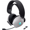 DELL bezdrátová náhlavní souprava AW725H/ Wireless gaming Tri - mode Headset/ sluchátka + mikrofon/ bílá