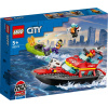 LEGO City 60373 Hasičská záchranná loď a čln