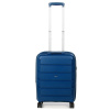Malý kabínový kufor na kolieskach s expandérom TSA 40l Airtex 646 modrá