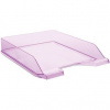 Donau odkladač A4 plastový transparentný fialový
