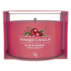 Yankee Candle votív v skle- Black Cherry 37 g