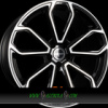GMP FURIOSA 9,5x20 5x130 ET46.00 black diamond