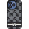 DKNY Checkered Pattern and Stripe kryt na iPhone 14 Pro - šedý 3666339263171 - možnosť vrátiť tovar ZADARMO do 30tich dní